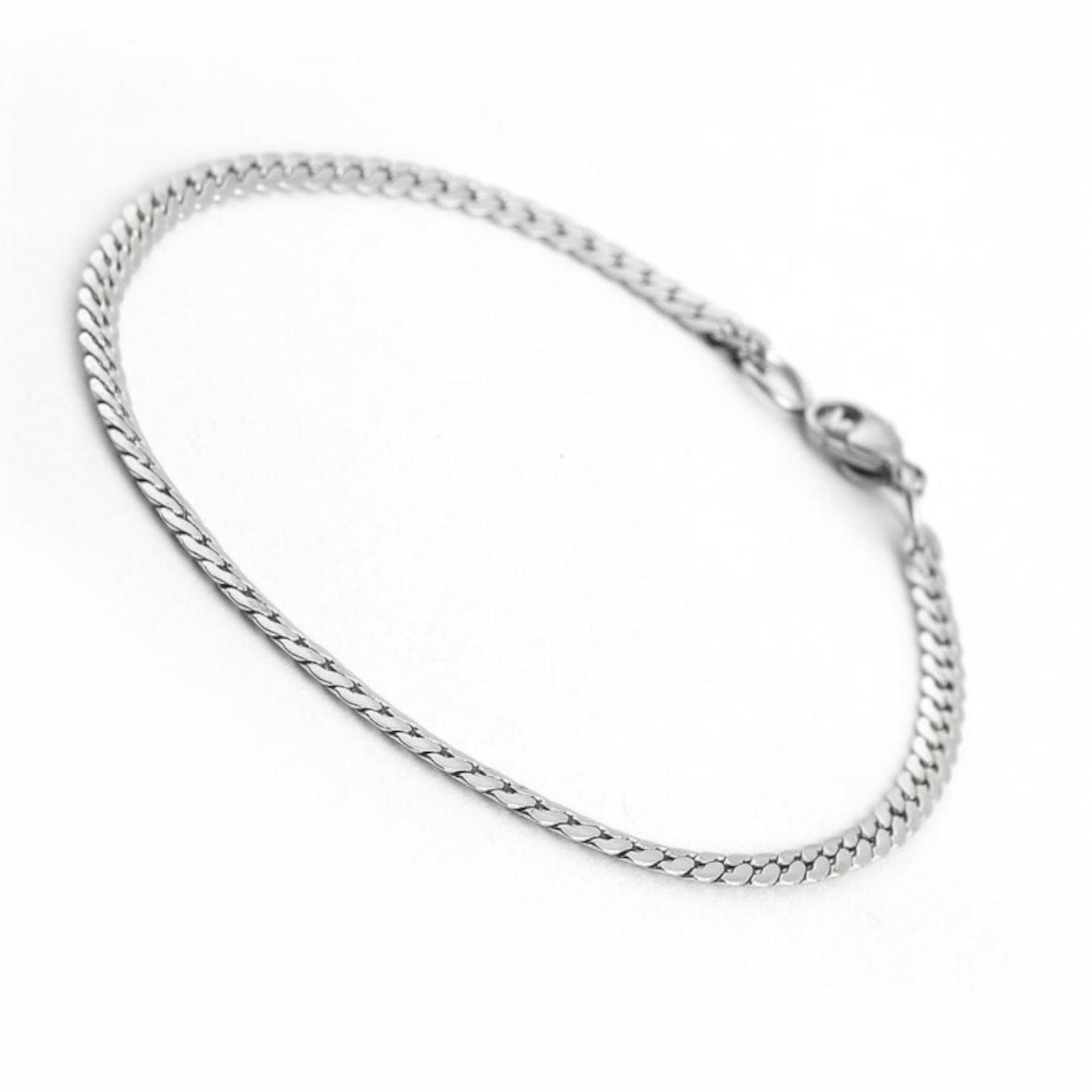 Alza Erkek 316L Çelik Zincir Bileklik – Suya Dayanıklı, Kararmaz