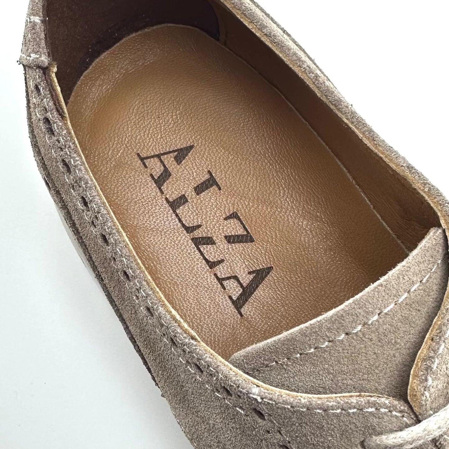 Alza Erkek Hakiki Deri Casual Ayakkabı - Bej Süet