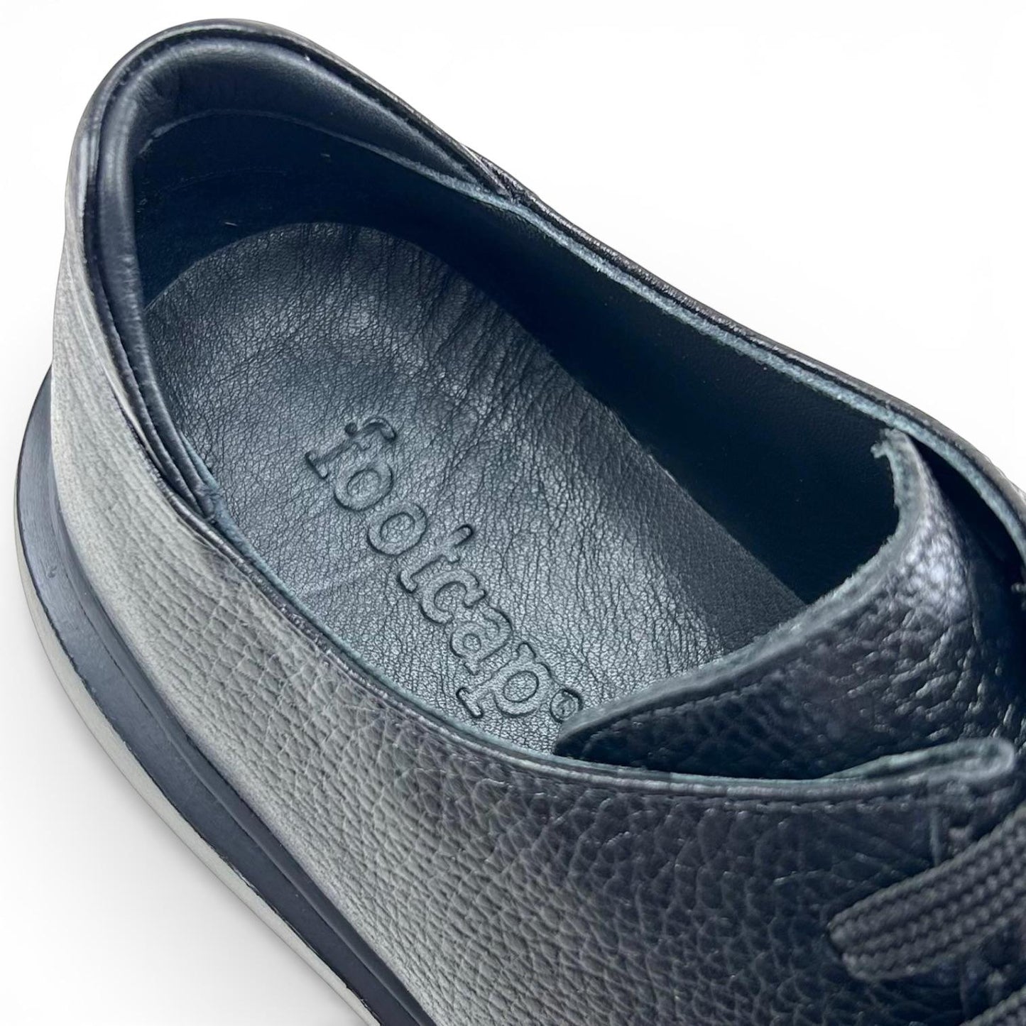 Footcap Sisley - Erkek Hakiki Deri Ayakkabı - Siyah | ALZA
