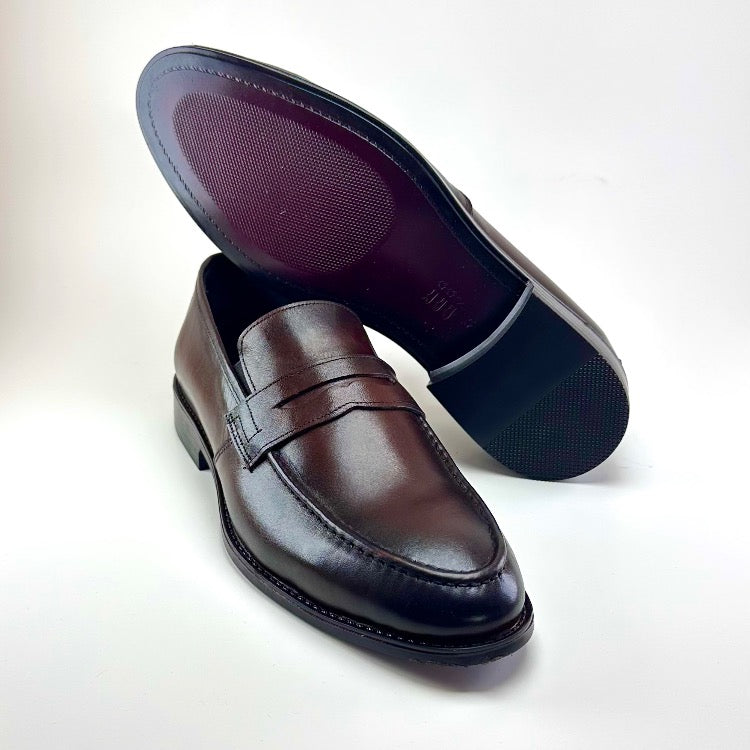 Alza Erkek Hakiki Deri Klasik Ayakkabı - Kahverengi