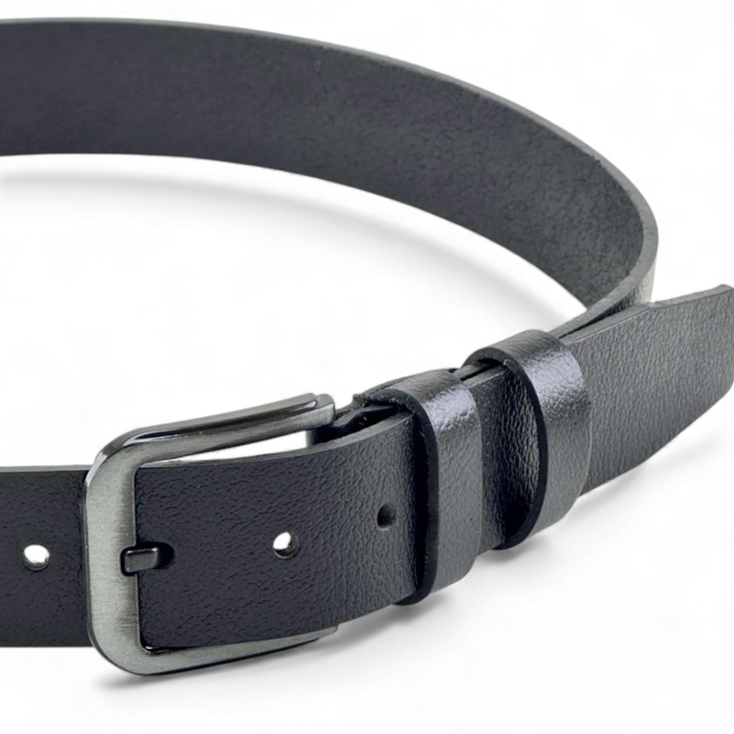 Alza Hakiki Deri Kemer - Siyah