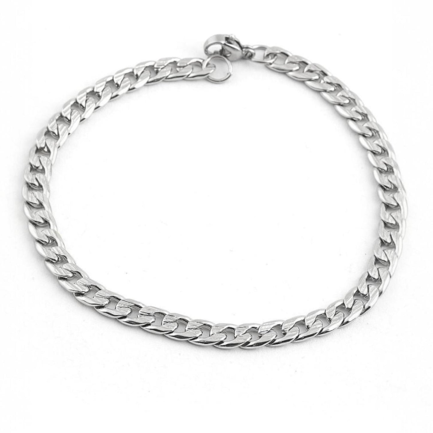 Alza Erkek 316L Çelik Zincir Bileklik – Suya Dayanıklı, Kararmaz 5 mm