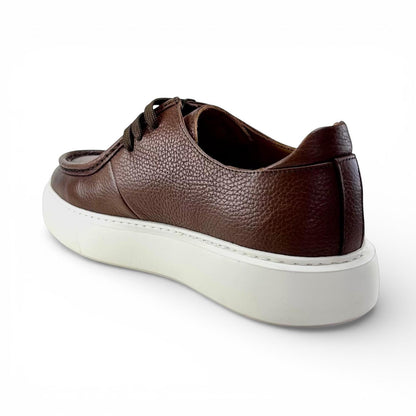 Footcap Sisley - Erkek Hakiki Deri Ayakkabı - Taba | ALZA