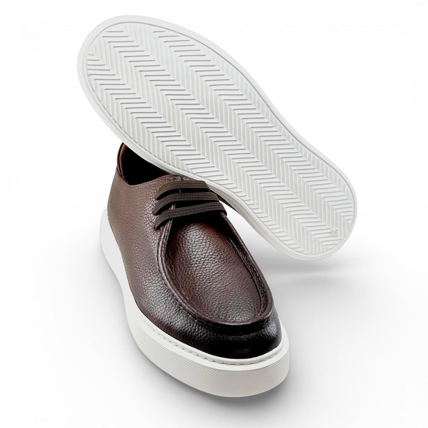 Footcap Sisley - Erkek Hakiki Deri Ayakkabı - Taba | ALZA