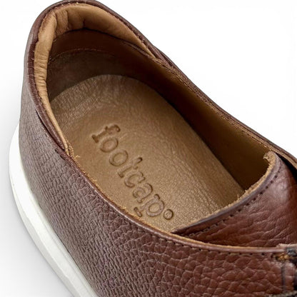 Footcap Sisley - Erkek Hakiki Deri Ayakkabı - Taba | ALZA