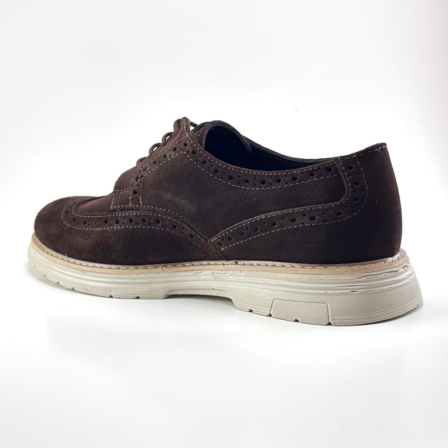 Alza Erkek Hakiki Deri Casual Ayakkabı - Kahverengi Süet