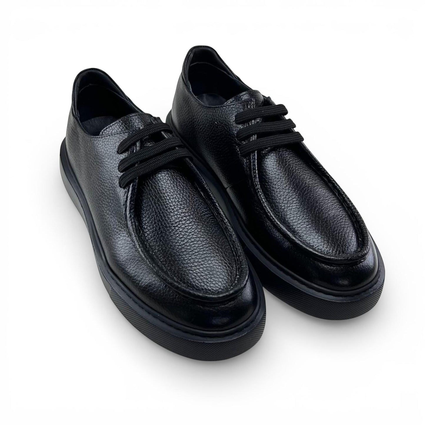 Footcap Sisley - Erkek Hakiki Deri Ayakkabı - Siyah | ALZA