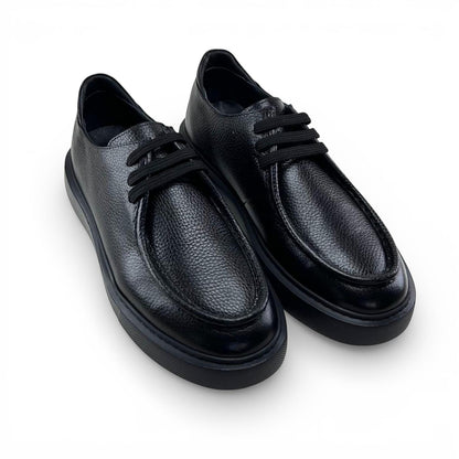 Footcap Sisley - Erkek Hakiki Deri Ayakkabı - Siyah | ALZA