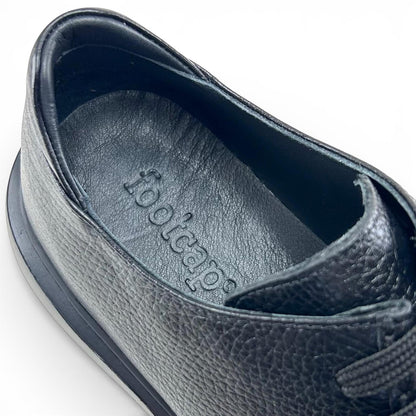 Footcap Sisley - Erkek Hakiki Deri Ayakkabı - Siyah | ALZA