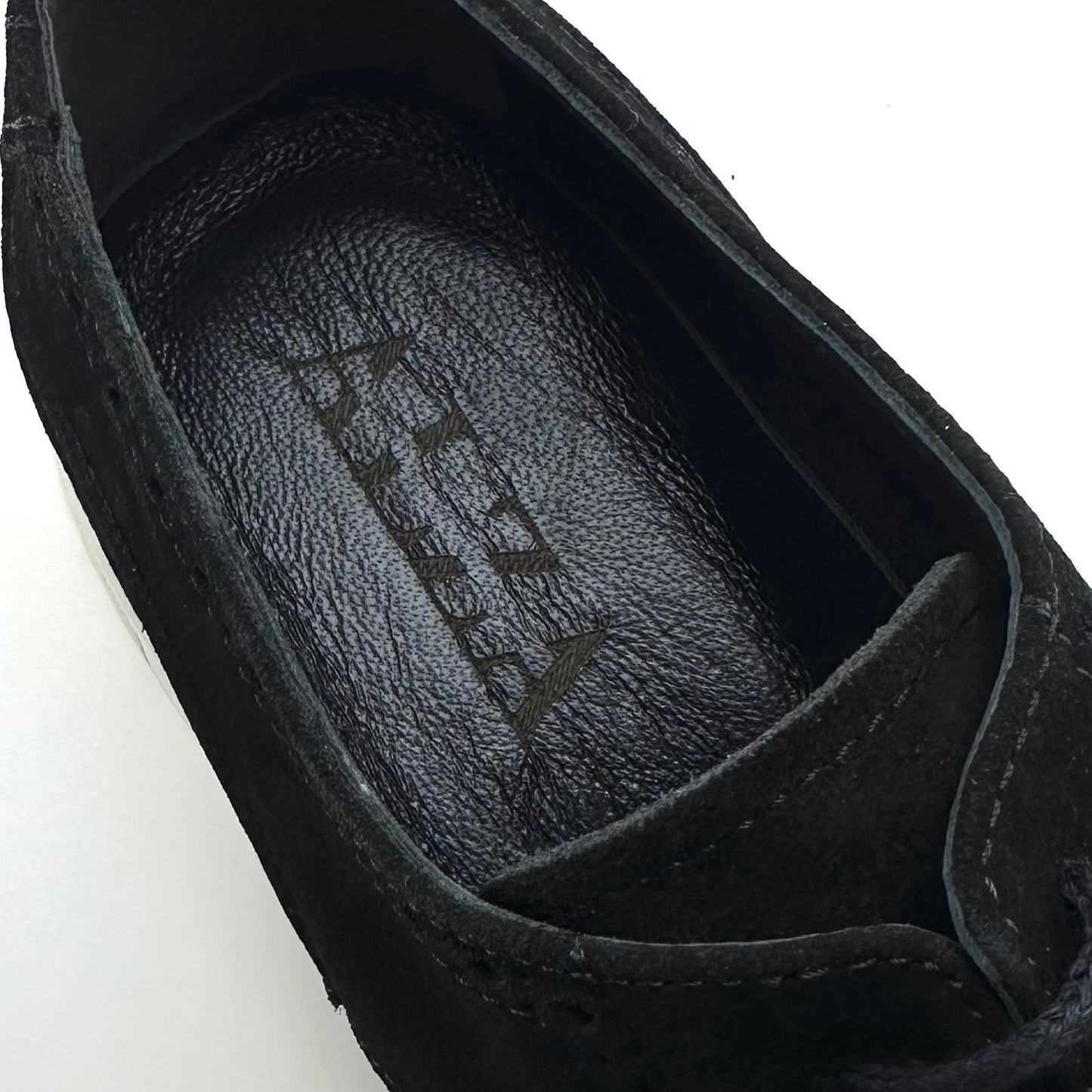 Alza Erkek Hakiki Deri Casual Ayakkabı - Siyah Süet