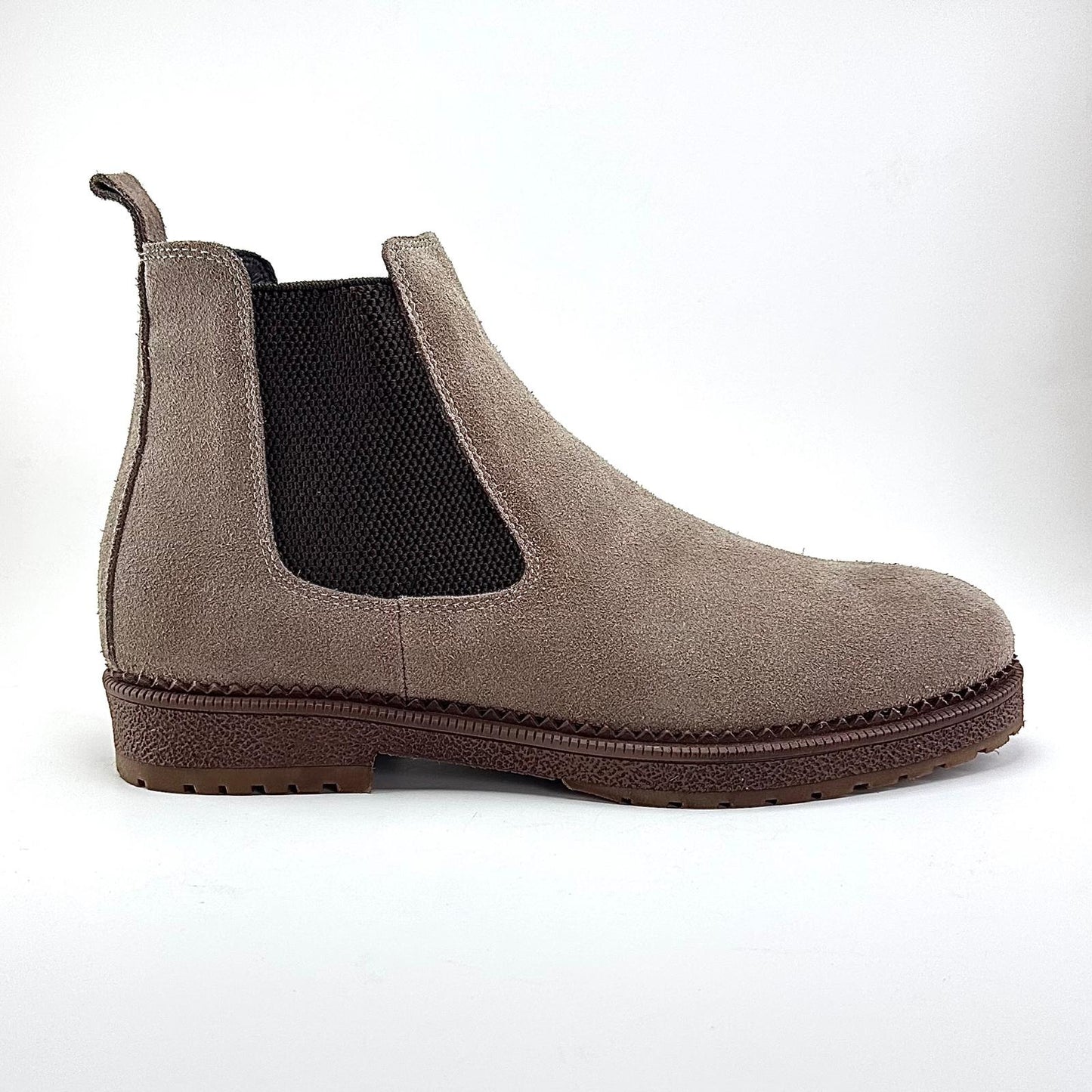 Alza Erkek Hakiki Deri Chelsea Bot - Bej Süet