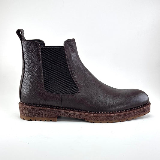Alza Erkek Hakiki Deri Chelsea Bot - Kahverengi Floter