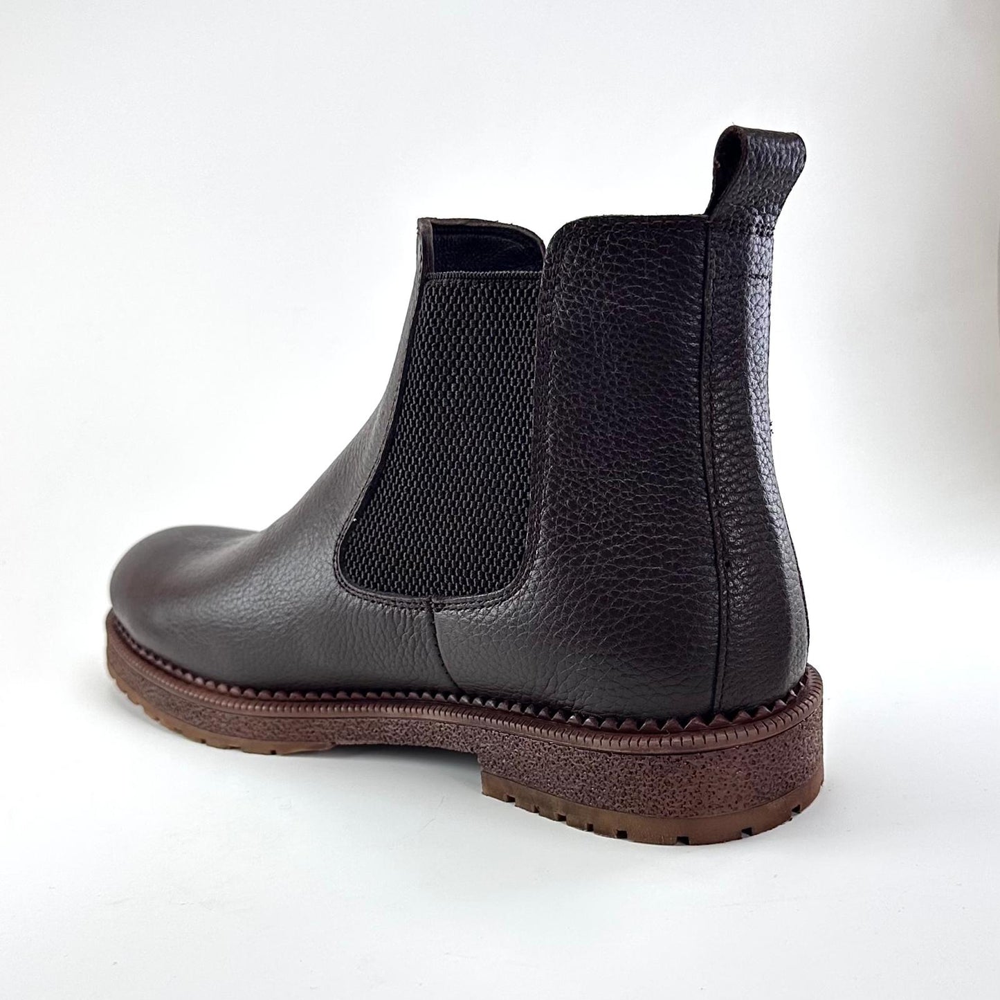 Alza Erkek Hakiki Deri Chelsea Bot - Kahverengi Floter