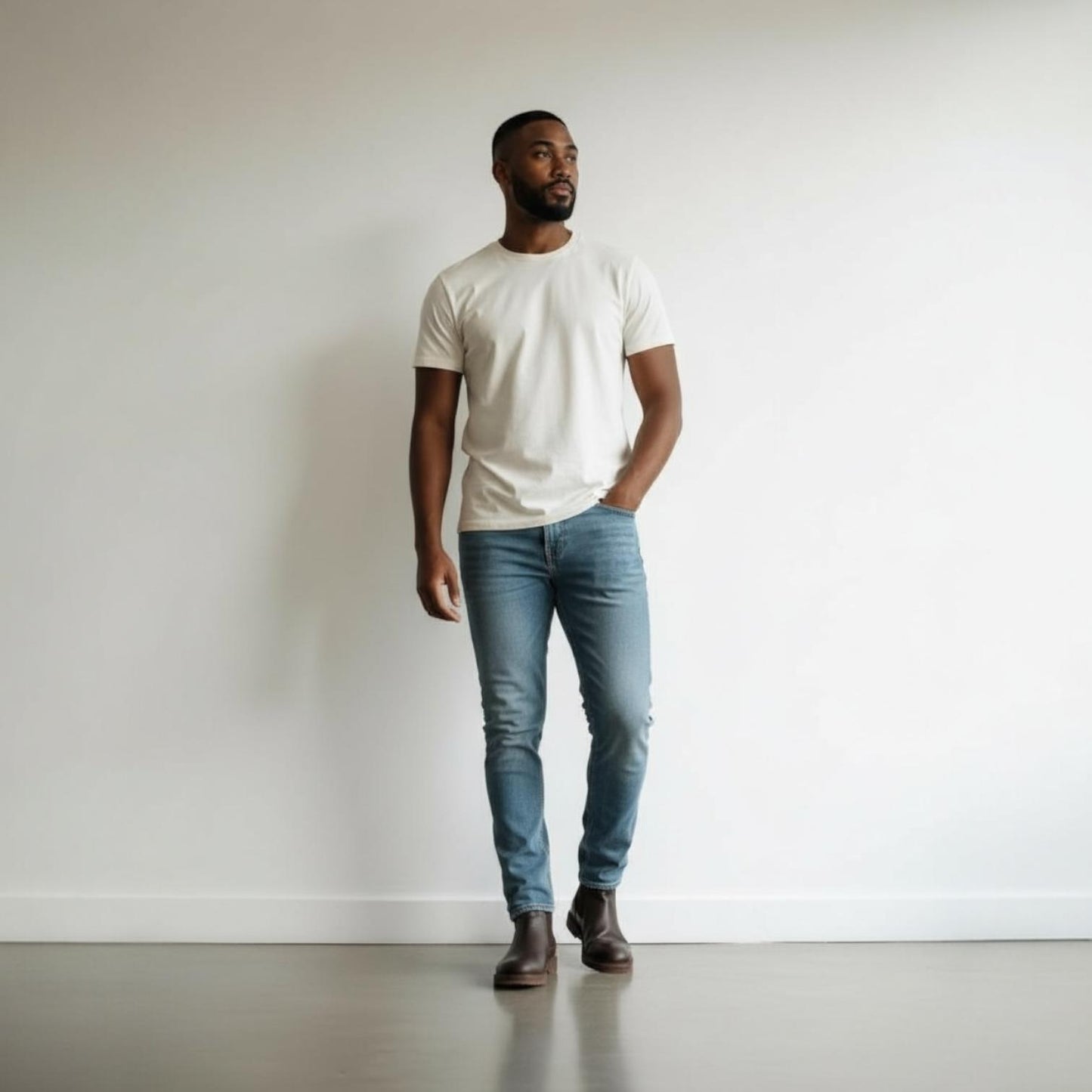 Alza Erkek Hakiki Deri Chelsea Bot - Kahverengi Floter