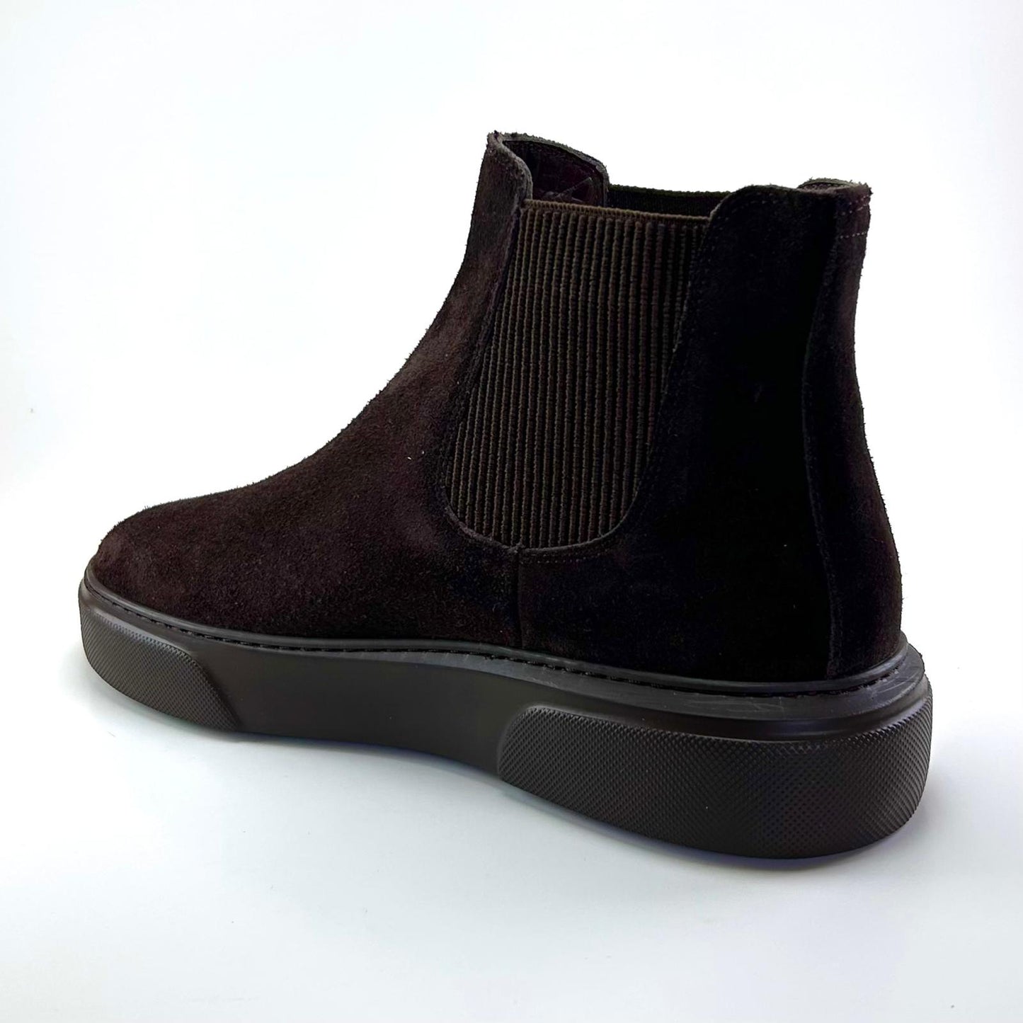 Alza Erkek Hakiki Deri Chelsea Bot - Kahverengi Süet