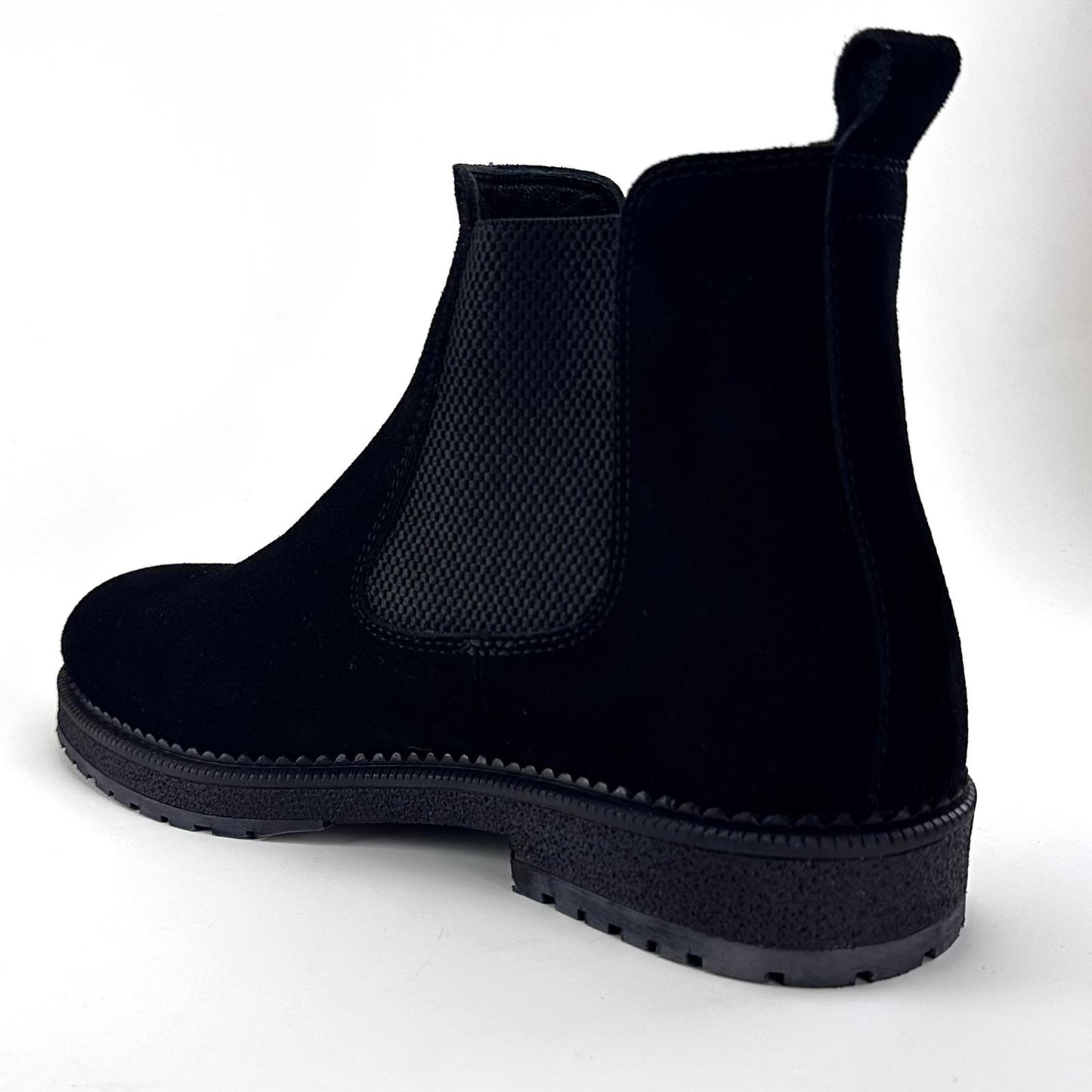 Alza Erkek Hakiki Deri Chelsea Bot - Siyah Süet