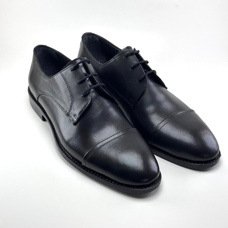 Alza Erkek Hakiki Deri Klasik Ayakkabı - Siyah