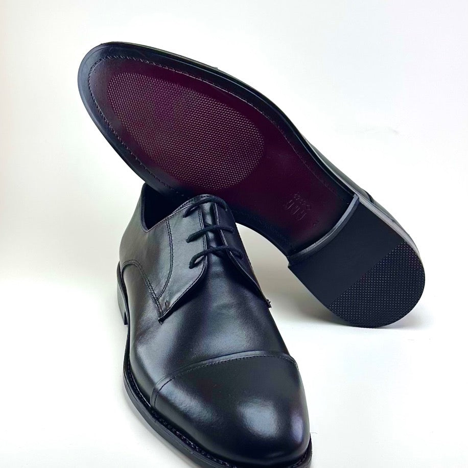 Alza Erkek Hakiki Deri Klasik Ayakkabı - Siyah