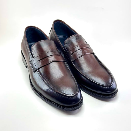 Alza Erkek Hakiki Deri Klasik Ayakkabı - Kahverengi