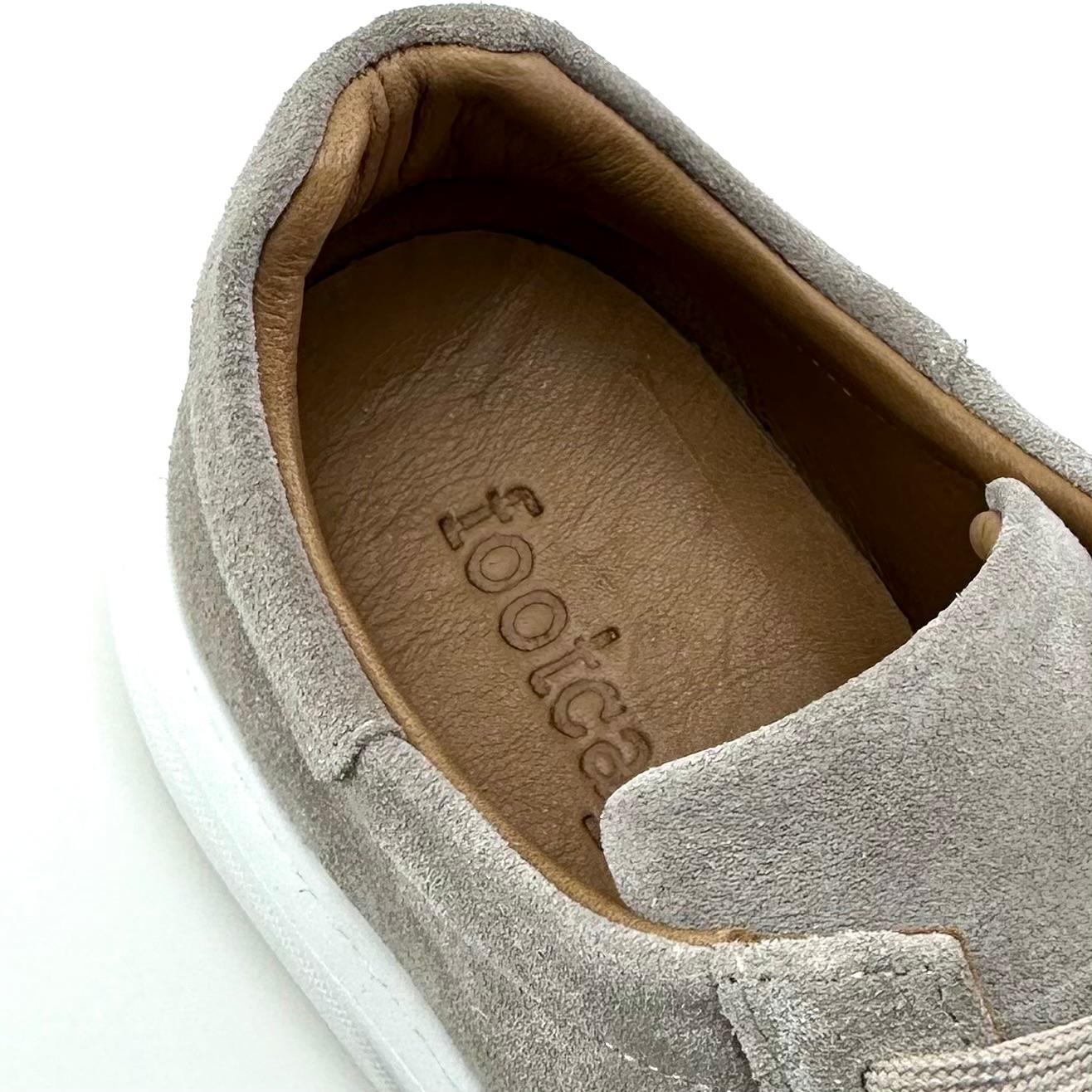 Alza Erkek Hakiki Deri Sneaker - Bej Süet