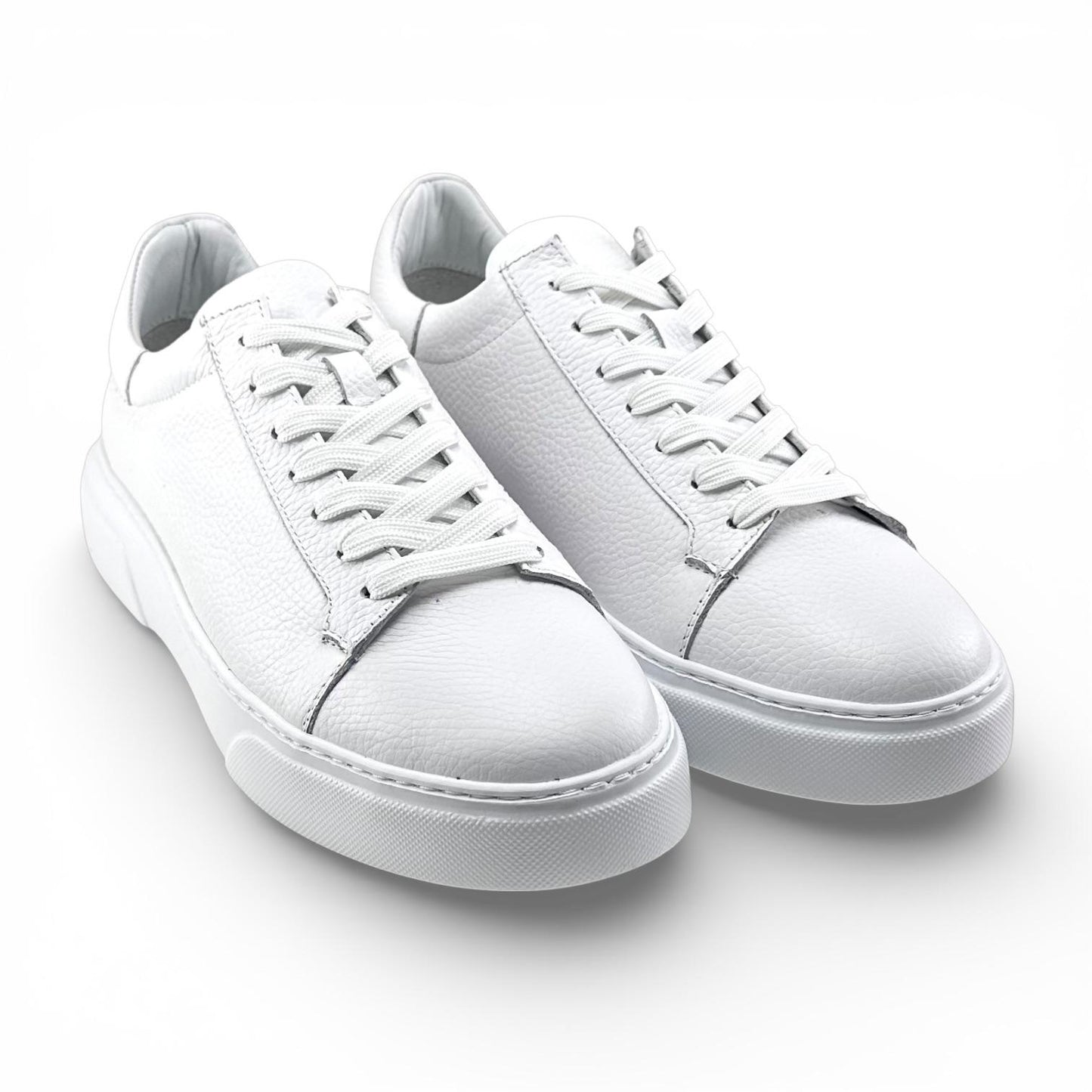 Footcap Erkek Hakiki Deri Sneaker Eva Taban – Beyaz | ALZA