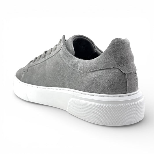 Footcap Erkek Hakiki Deri Sneaker Eva Taban – Gri Süet | ALZA