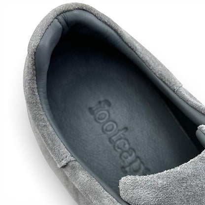 Footcap Erkek Hakiki Deri Sneaker Eva Taban – Gri Süet | ALZA