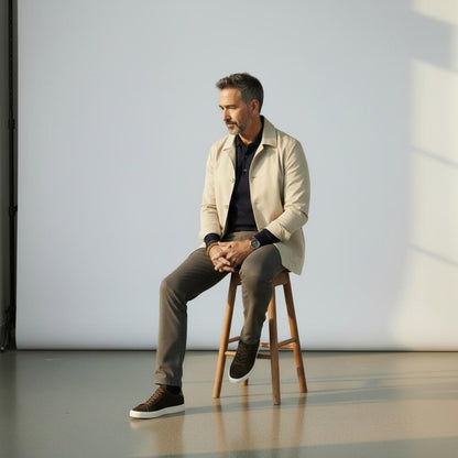 Footcap Erkek Hakiki Deri Sneaker Eva Taban – Kahverengi Süet | ALZA