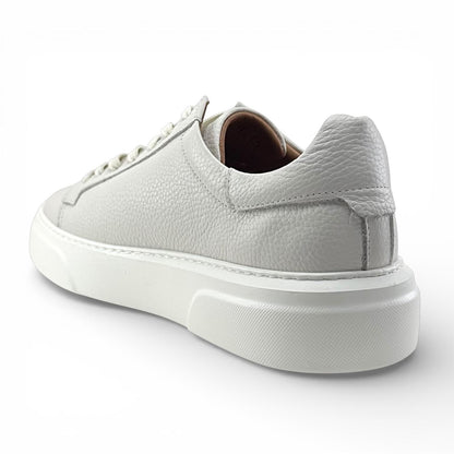Footcap Erkek Hakiki Deri Sneaker Eva Taban – Off White | ALZA