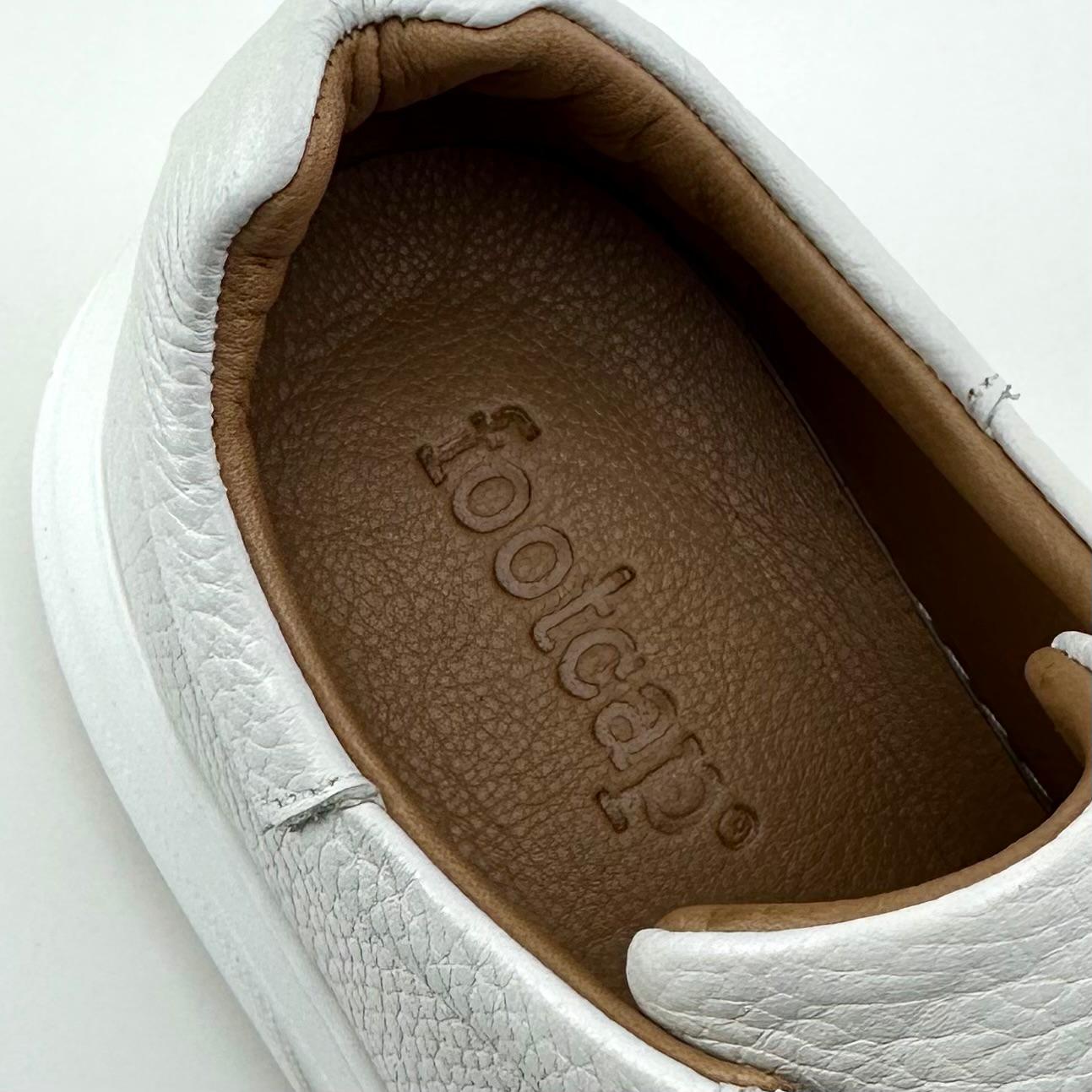 Alza Erkek Hakiki Deri Sneaker - Off White Floter