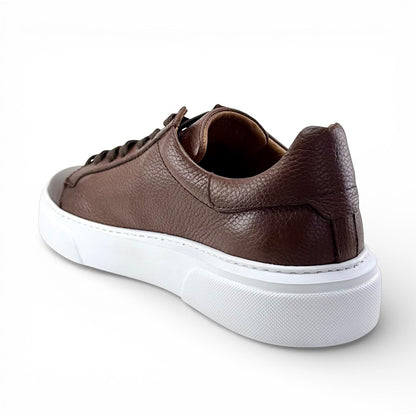 Footcap Erkek Hakiki Deri Sneaker Eva Taban – Taba | ALZA