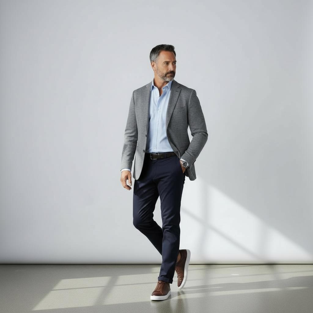 Alza Erkek Hakiki Deri Sneaker - Taba Floter