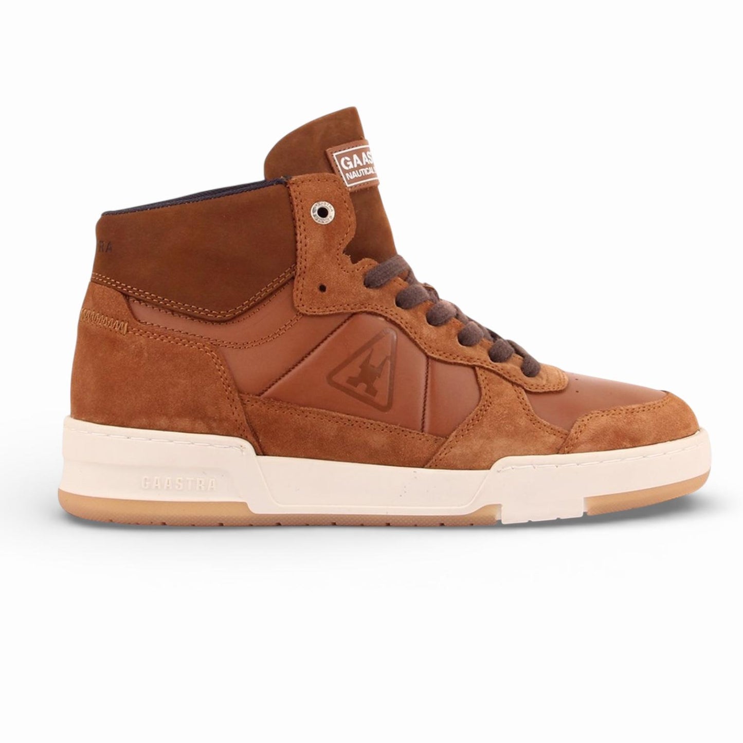 ALZA Hakiki Deri Erkek Yüksek Bilek Sneaker – Taba Süet