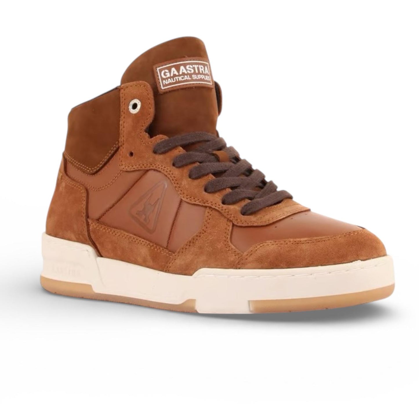 ALZA Hakiki Deri Erkek Yüksek Bilek Sneaker – Taba Süet