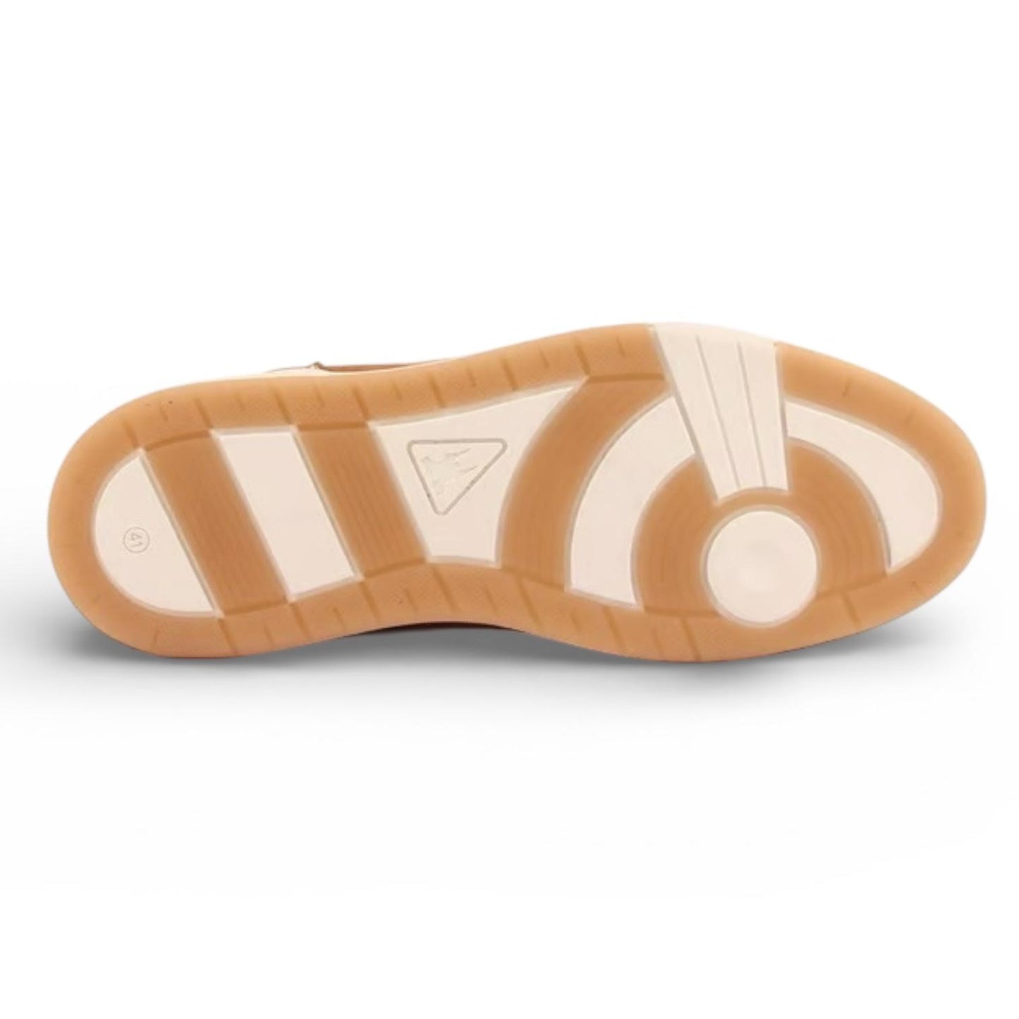 ALZA Hakiki Deri Erkek Yüksek Bilek Sneaker – Taba Süet