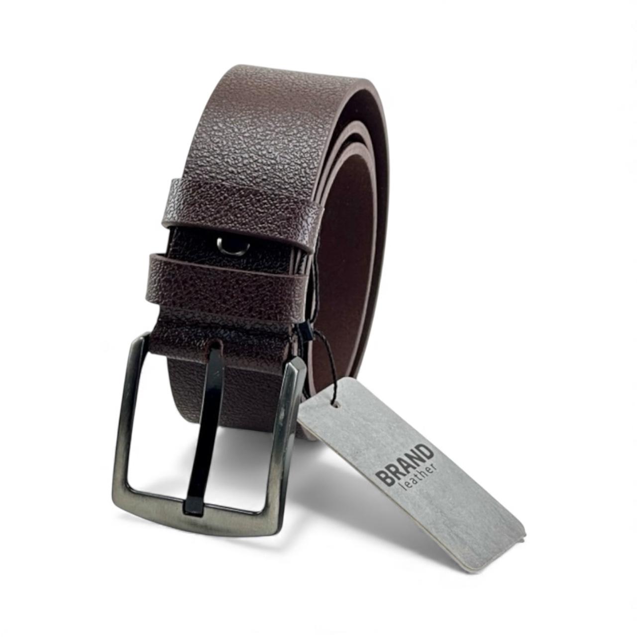 Alza Hakiki Deri Kemer - Kahverengi