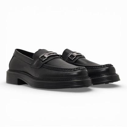 Loafer Black - Hakiki Deri Erkek Ayakkabı / Siyah
